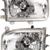 Safari Sahara Replacement Headlights Assembly Pair (Left & Right)