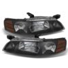 Georgie Boy Landau Black Headlight Unit Pair (Left & Right)