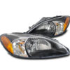 Newmar Kountry Star Black Headlights Assembly Pair (Left & Right)