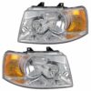 Fourwinds Hurricane Replacement Headlight Head Lamp Assembly Pair (Left & Right)
