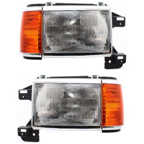 Country Coach Intrigue Replacement Headlight & Corner Light Assembly Pair (Left & Right)