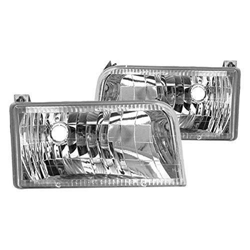 Country Coach Affinity Diamond Clear Headlights unit Pair (Left & Right)