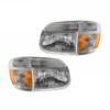 Airstream Skydeck Replacement Headlights & Signal Lamps 4 Piece Set (Left & Right)