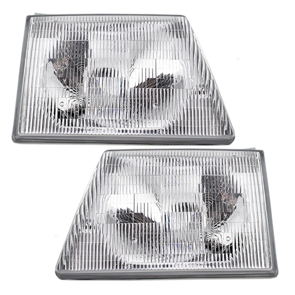 Fleetwood Jamboree (Class C) Replacement Headlight Assembly Pair (Left & Right)