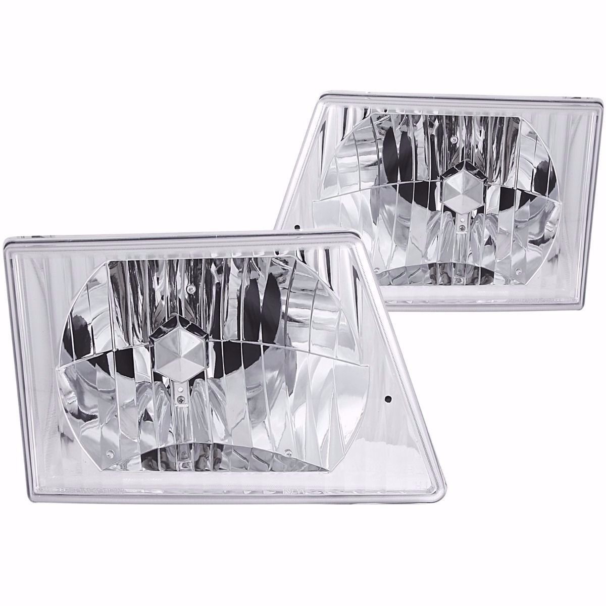 Damon Challenger Diamond Clear Headlights unit Pair (Left & Right)