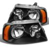 Coachmen Mirada Black Headlight Unit Pair (Left & Right)