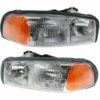 Fleetwood Providence Replacement Headlight Assembly Pair (Left & Right)