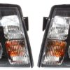 Georgie Boy Cruise Master Performance Black Headlights Assembly Pair (Left & Right)