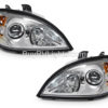 Dynamax Grand Sport Chrome Projector Right & Left Side Headlight Assemblies Pair