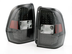 Tiffin Allegro Bus LED Black Tail Light Assembly Pair (Left & Right)