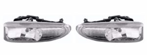 Fleetwood Discovery Replacement Fog Light Assembly Pair (Left & Right)