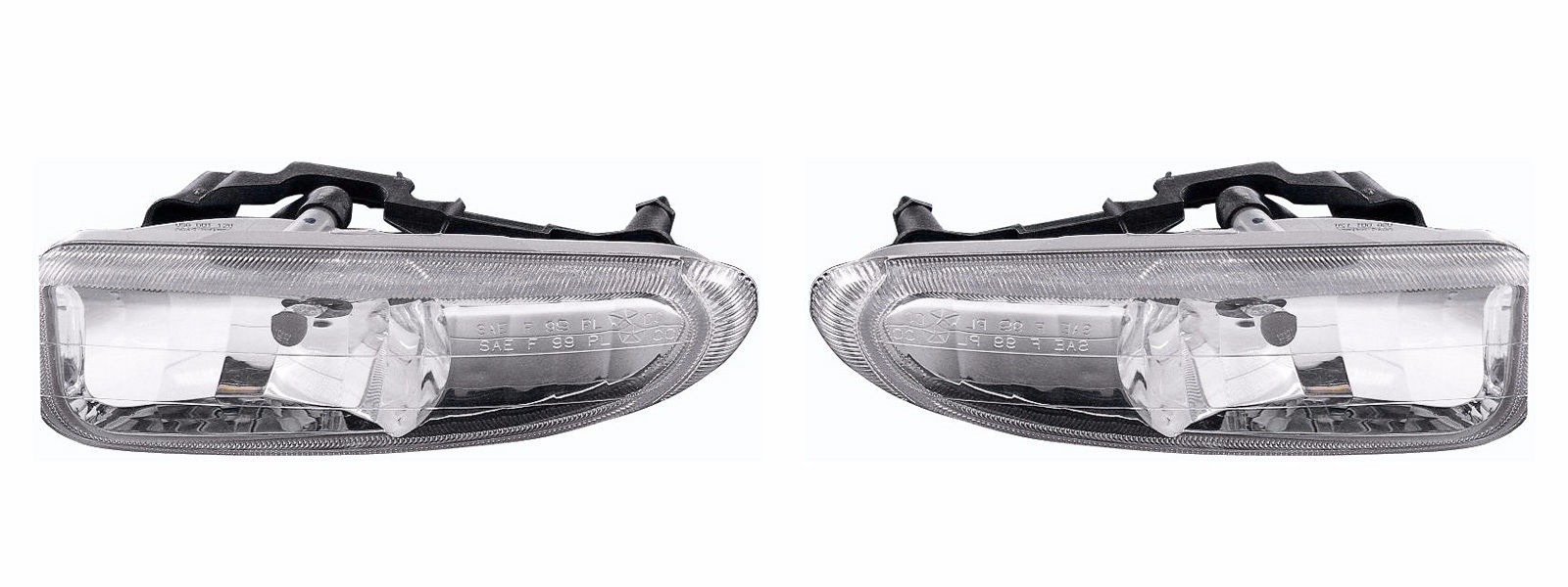 Fleetwood Discovery Replacement Fog Light Assembly Pair (Left & Right)