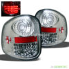 Alfa Founder Chrome LED Tail Light Pair (Left & Right)