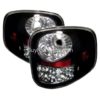Alfa Founder Black LED Tail Light Pair (Left & Right)