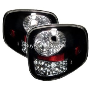 Alfa Founder Black LED Tail Light Pair (Left & Right)