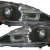 Newmar Essex Black Bezel Headlight Unit Pair (Left & Right)