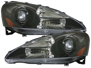 Newmar Essex Black Bezel Headlight Unit Pair (Left & Right)