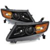 Newmar London Aire Replacement Black Headlight Pair (Left & Right)