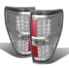 Tiffin Zephyr Chrome LED Tail Light Unit Pair (Left & Right)