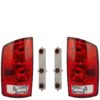Country Coach Allure Replacement Tail Light Units & Connector Plates 4 Piece Set (Left & Right)
