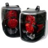 Monaco Windsor Black Tail Light Unit Pair (Left & Right)