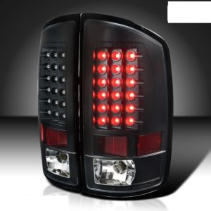 Holiday Rambler Ambassador LED Black Tail Light Assembly Pair (Left & Right)