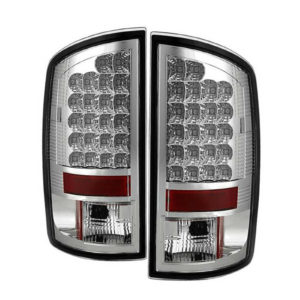 Holiday Rambler Ambassador LED Chrome Tail Light Assembly Pair (Left & Right)