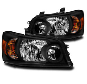 Holiday Rambler Admiral Black Headlight Unit Pair (Left & Right)