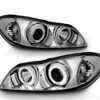 Thor Motor Coach Tuscany Chrome Projector Headlight Assembly Pair (Left & Right)