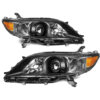 Tiffin Allegro Open Road Black Headlights Pair (Left & Right)