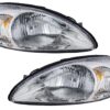 Newmar Kountry Star Replacement Headlight Assembly Pair +  LED Bulbs (Left & Right)