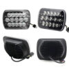 Safari Cheetah Black LED Headlight Assemblies Pair (Left & Right)