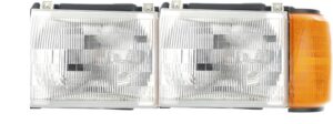 Monaco Signature Replacement Left Side (Driver) Headlights (2) & Corner Light Assembly