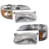 R-Vision Trail Lite Replacement Headlights & Signal Lamps 4 Piece Set (Left & Right)