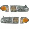 Damon Escaper Replacement Headlight Assembly & Corner Lights 4 Piece Set (Left & Right)