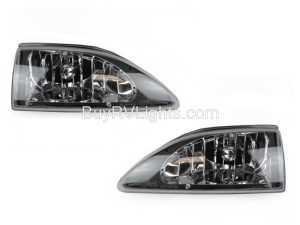 Tiffin Allegro Bus (Diesel) Black Projector Headlight Assembly (Left & Right)