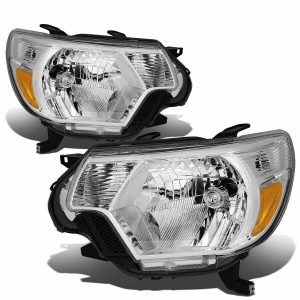 Newmar Northern Star Chrome Headlight Assembly Pair (Left & Right)