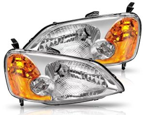 Newmar Allstar Replacement Headlight Assembly Pair (Left & Right)