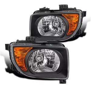 Holiday Rambler Vacationer Black Headlights Pair (Left & Right)