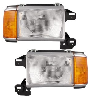 Country Coach Magna Replacement Headlight Assembly & Corner Light Unit Pair (Left & Right)