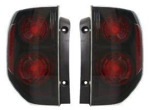 Tiffin Phaeton Black Bezel Tail Light Unit Pair (Left & Right)