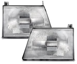 Winnebago Access (26A) Replacement Headlight Assembly Pair (Left & Right)