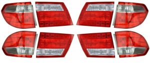Tiffin Allegro Bus Full Set Tail Lights Rear Lamps Assembly 8 Pieces Upper & Lower (Left & Right)