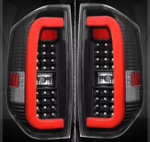 Newmar London Aire Black LED Tail Light Assembly Pair (Left & Right)