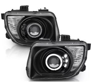 Holiday Rambler Vacationer Black Projector Headlights Pair (Left & Right)
