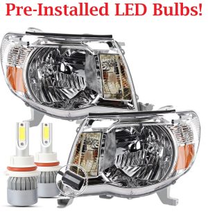 Newmar Bay Star LED Headlight Assemblies Pair (Left & Right)