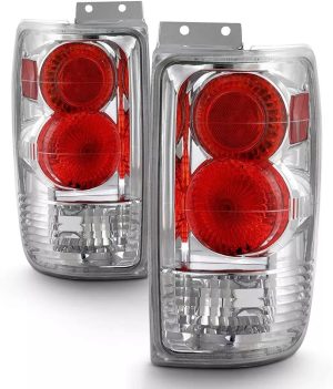 Foretravel U320 Chrome Tail Light Unit Pair (Left & Right)