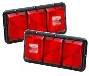 Tiffin Allegro Bay Tail Light Rear Lamp Assembly Pair (Left & Right)