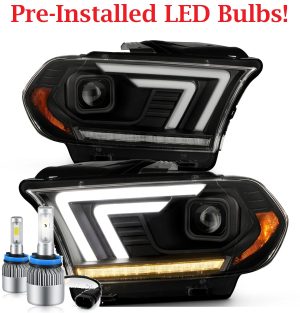 Newmar Ventana Projector LED Headlight Assemblies Pair (Left & Right)