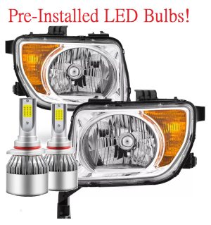 Holiday Rambler Vacationer LED Headlight Assemblies Pair (Left & Right)
